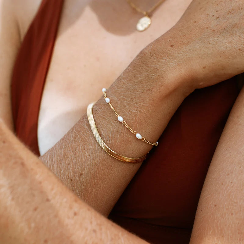 Lovina Ferskvannsperle Armbånd