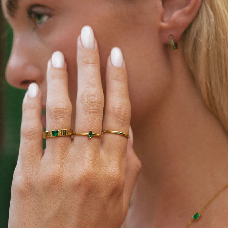 Delikat Smaragd Ring