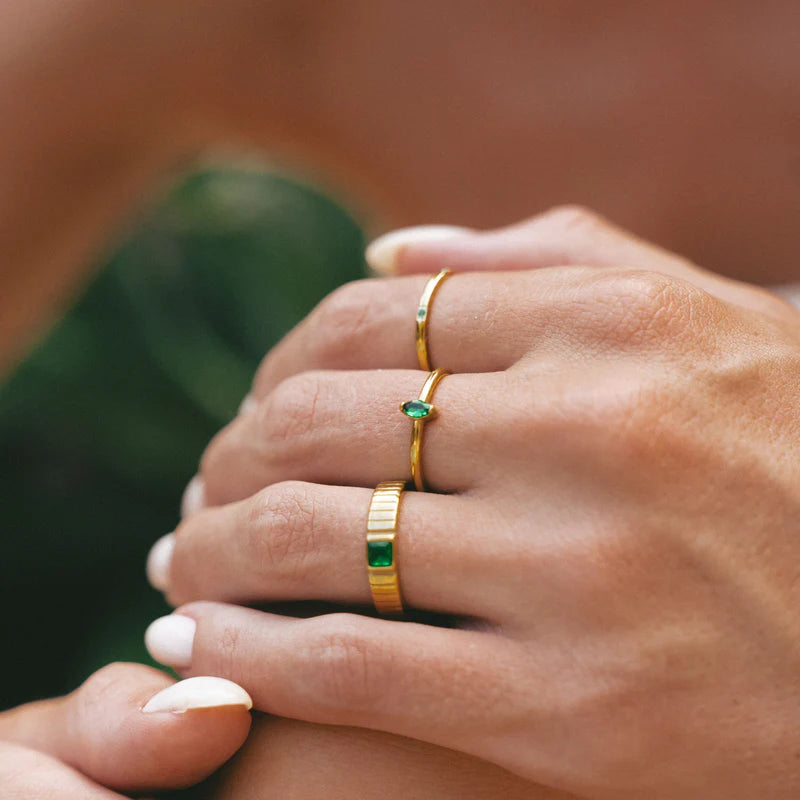 Delikat Smaragd Ring