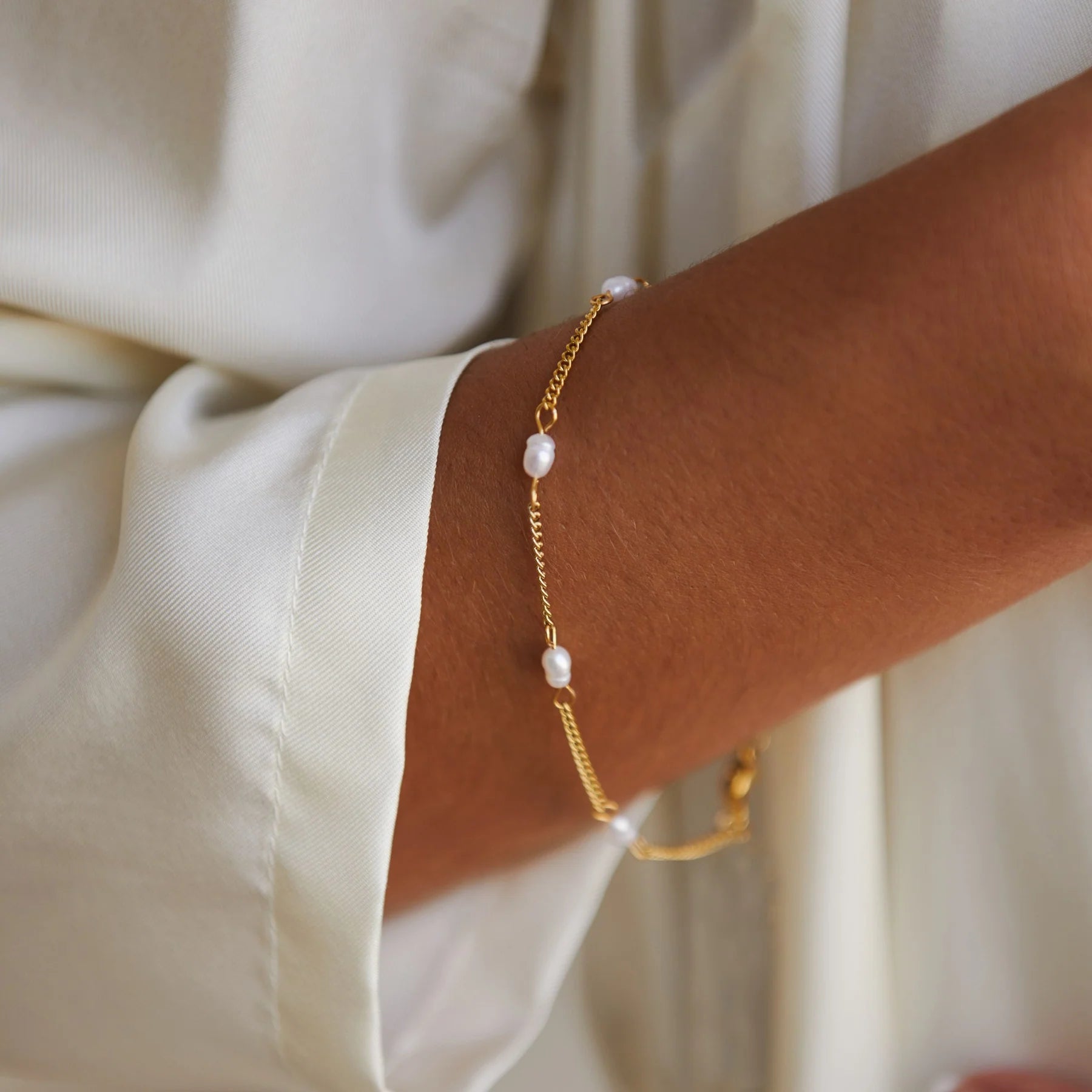 Lovina Ferskvannsperle Armbånd