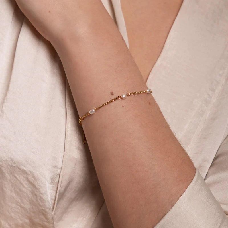 Lovina Ferskvannsperle Armbånd