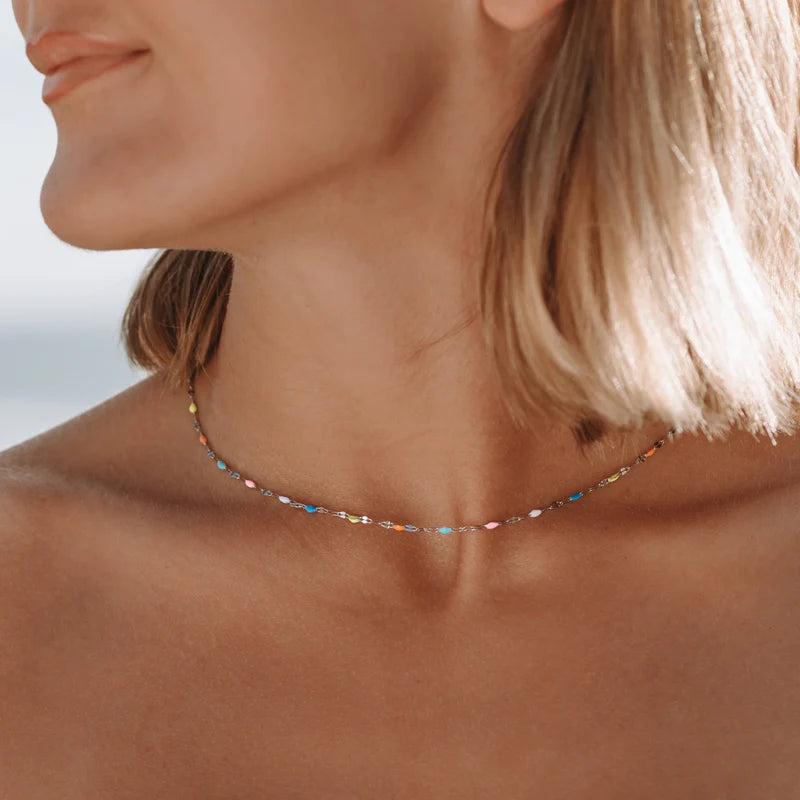 Regnbue Delikat Choker